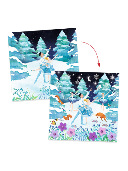 Zestaw artystyczny Dziadek do Orzechów Djeco BÉBÉ Concept 