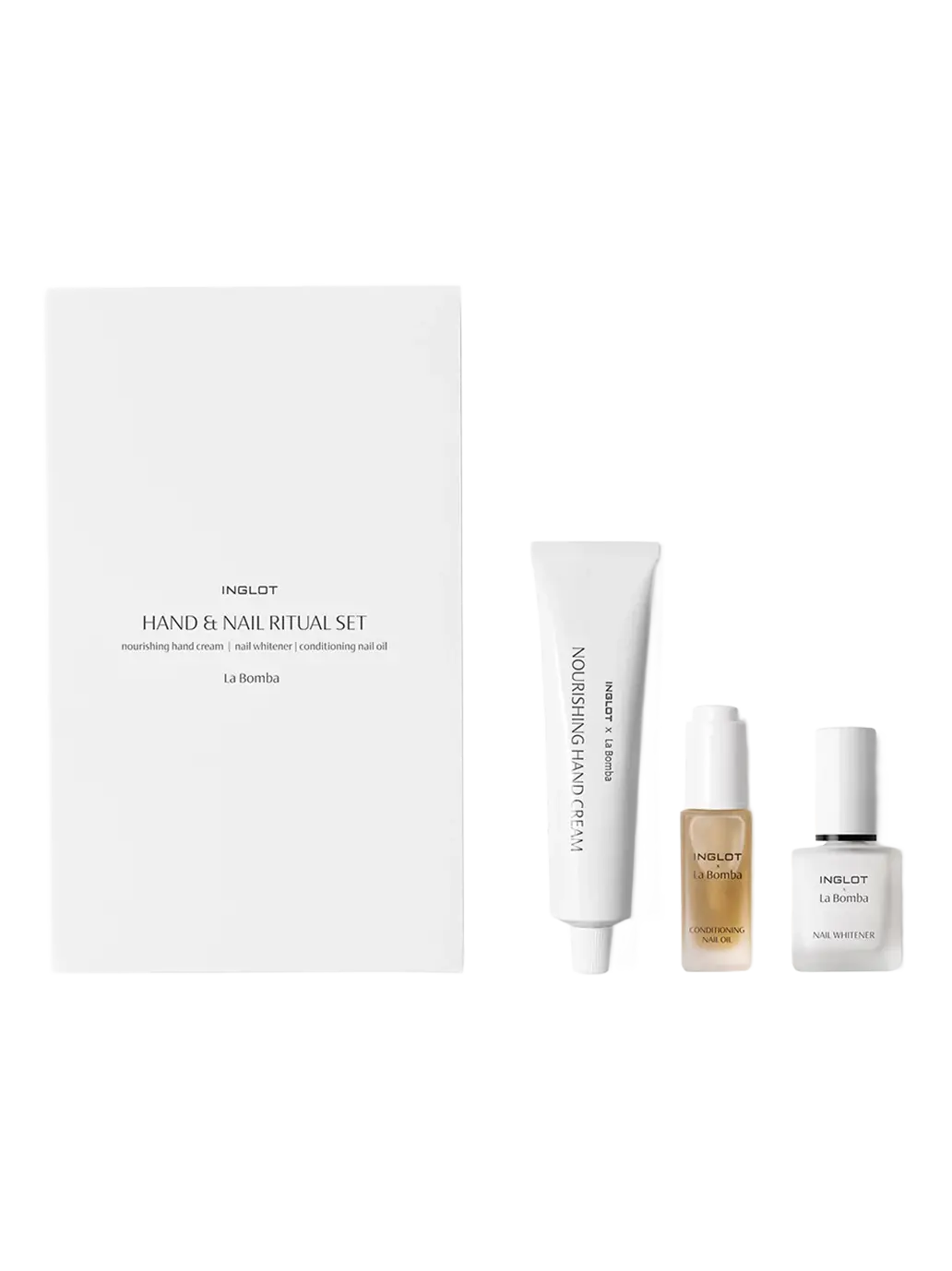 Zestaw do pielęgnacji dłoni Hand &amp; Nail Ritual Set La Bomba BEBE Concept 