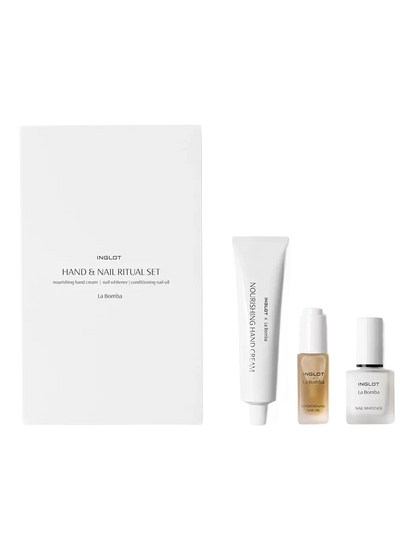 Zestaw do pielęgnacji dłoni Hand &amp; Nail Ritual Set La Bomba BEBE Concept 