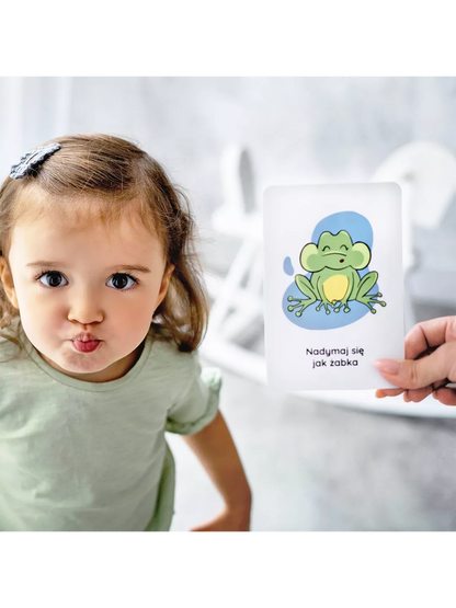 Edukacyjne karty ruchowe Nanuki BÉBÉ Concept 