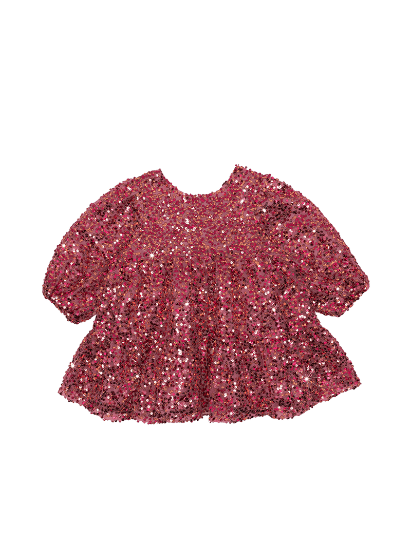Sukienka Lila sequins Bow dress Konges Slojd BÉBÉ Concept 