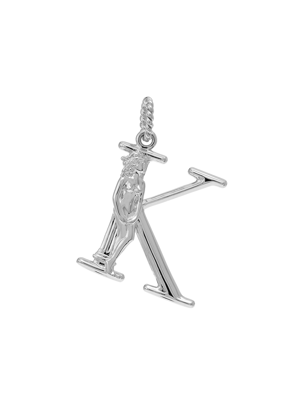 Srebrna zawieszka Initial Muse Necklace Charm K