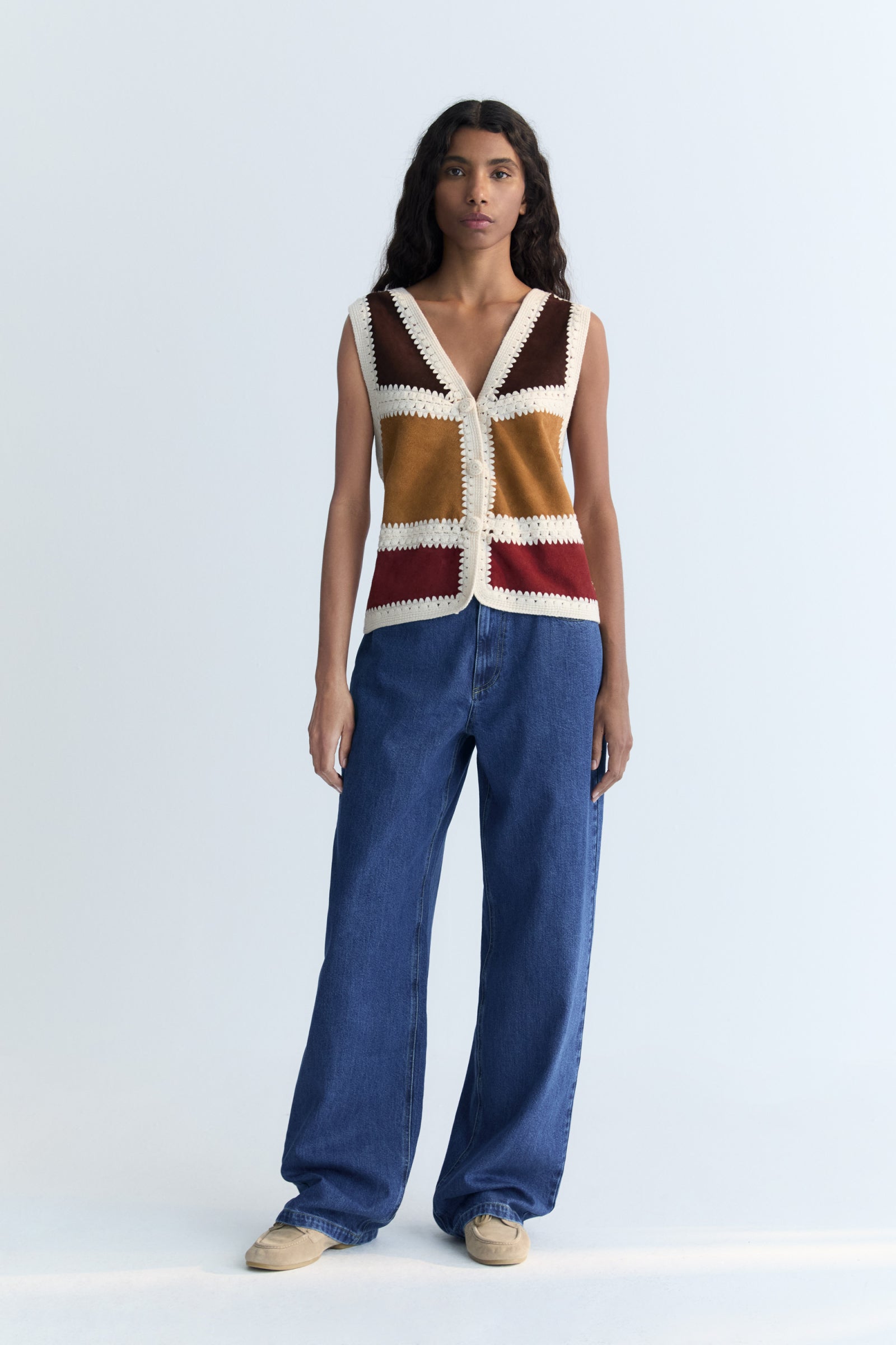 Skórzana kamizelka Arlet Woman Waistcoat The New Society BÉBÉ Concept 