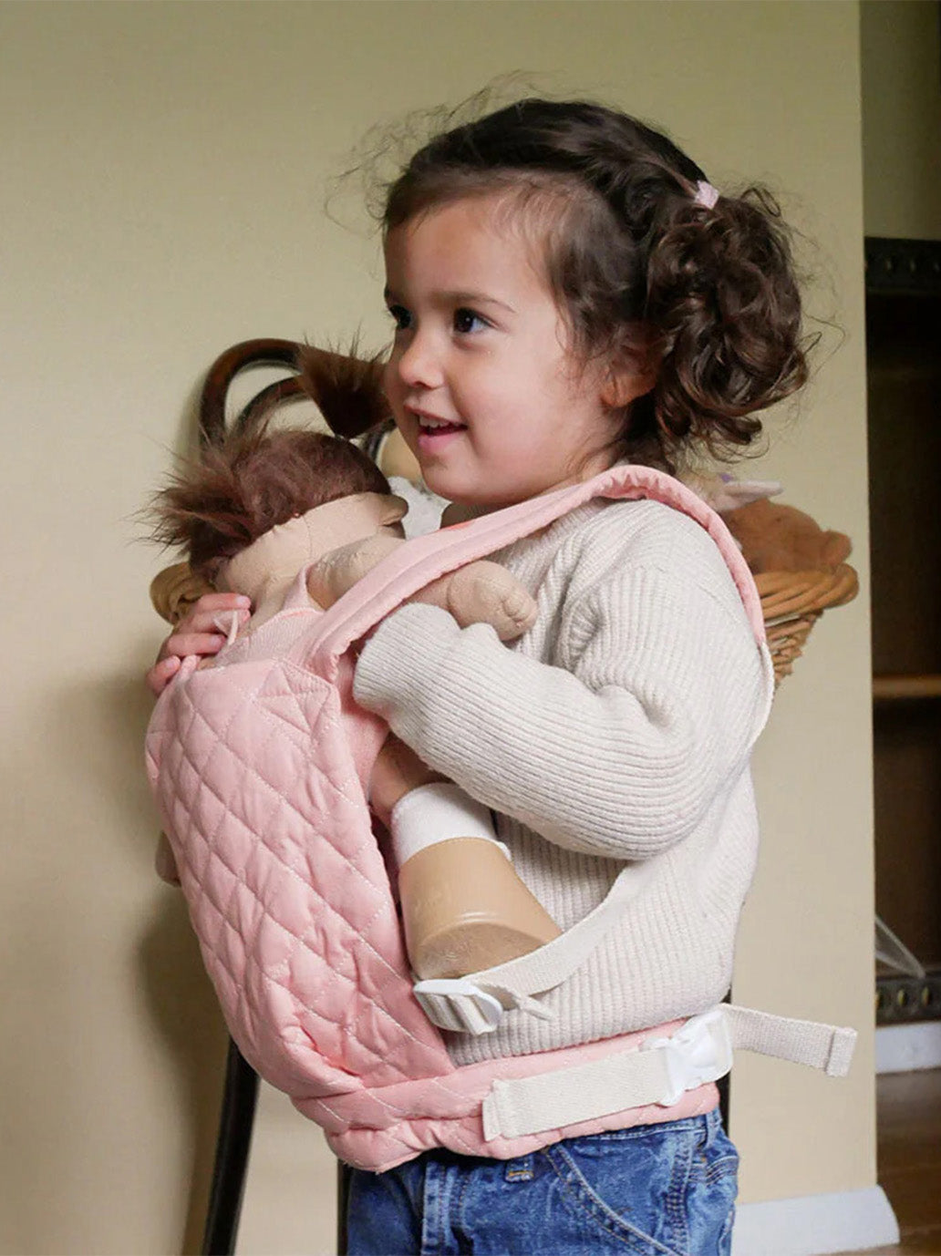 Nosidełko dla lalek Petal Carrier Olli Ella BÉBÉ Concept 