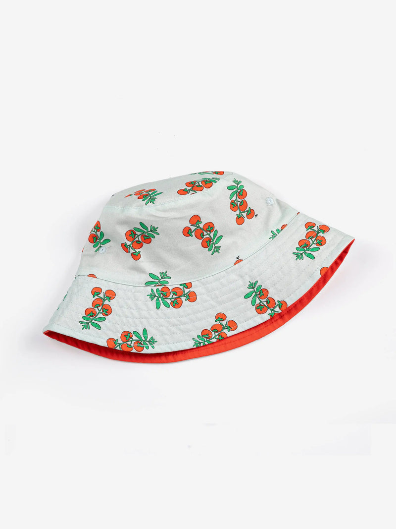 Juicy Tomatoes all over reversible hat Bobo Choses BEBE Concept 