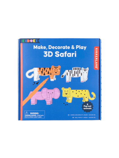 Kidoki 3D Safari Kikkerland BÉBÉ Concept 