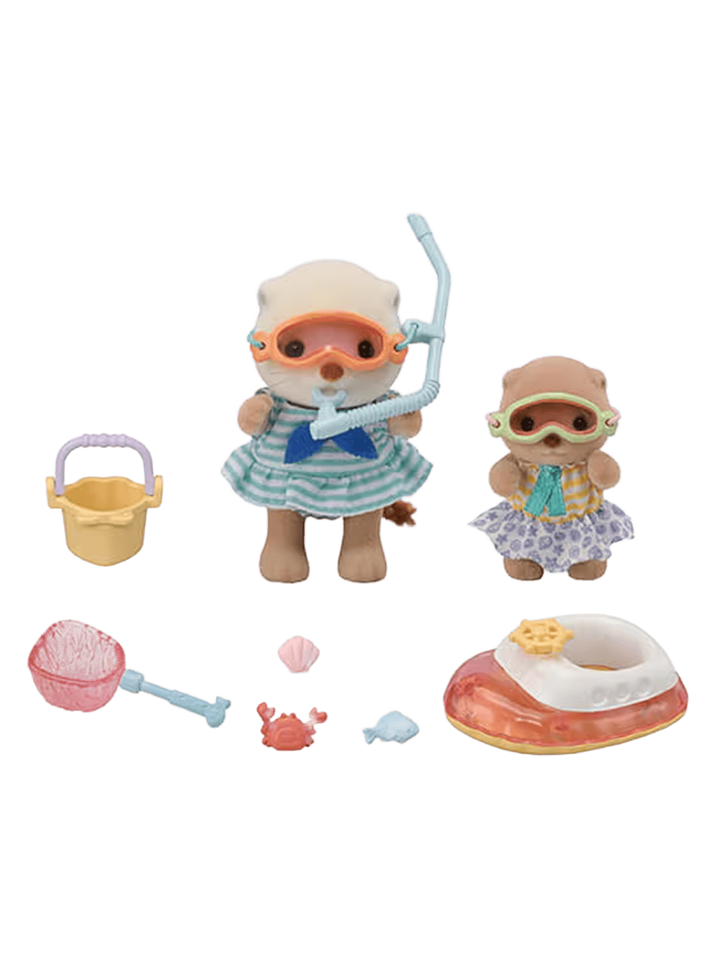 Kolekcjonerskie figurki Wydry Morskie Snorkel Set SEA OTTERS SISTERS