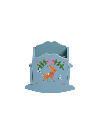 Drewniane mini łóżeczko Les Minouchkas Moulin Roty BÉBÉ Concept 