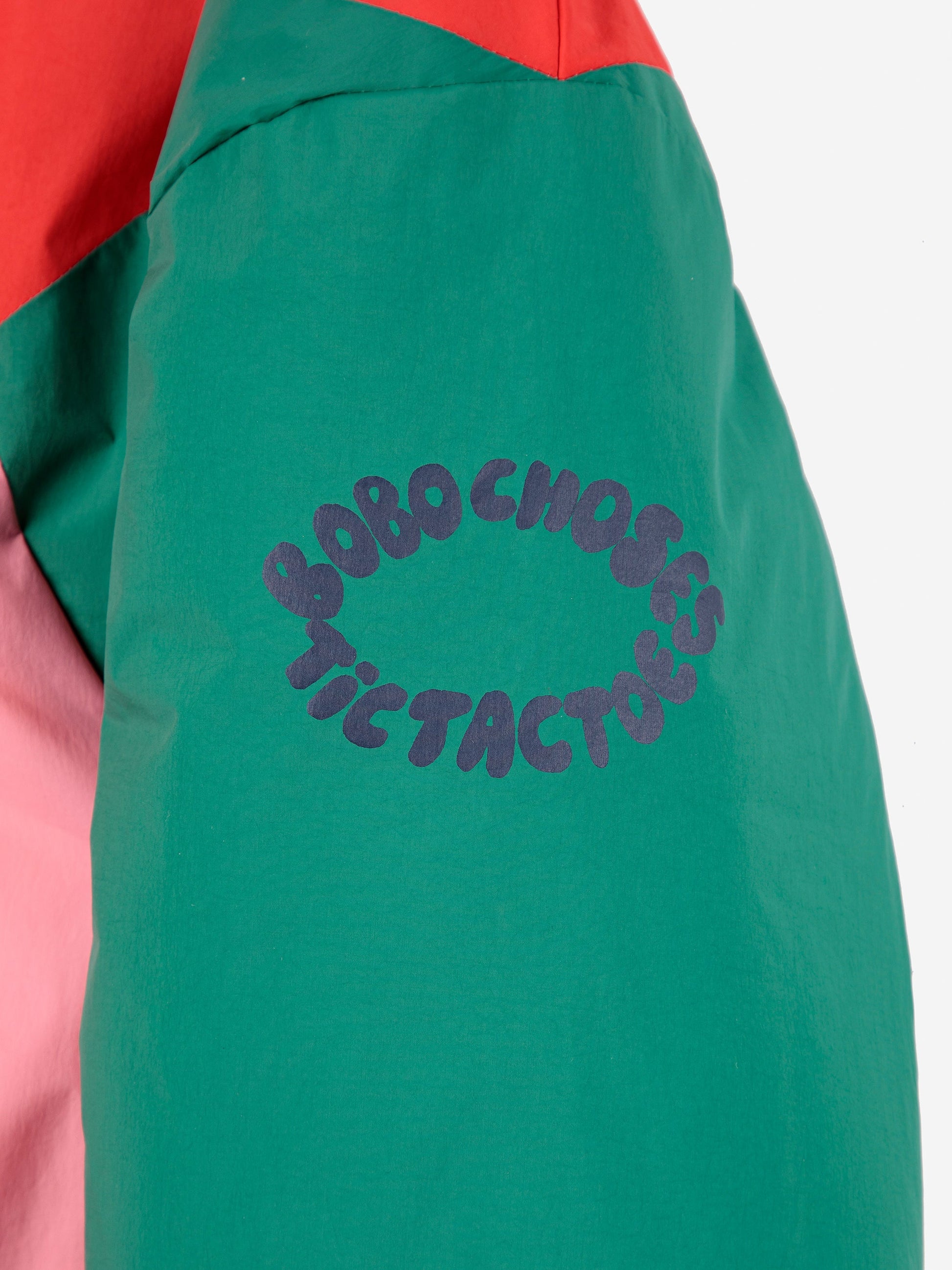 Tic Tac Toe color block anorak Kids Bobo Choses BÉBÉ Concept 