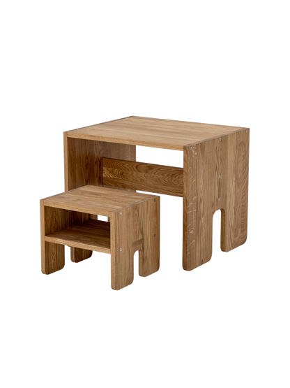 Drewniany stolik dziecięcy Bloomingville BÉBÉ Concept