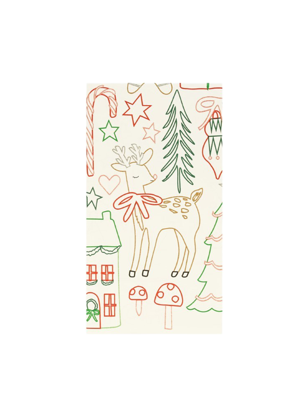 Papierowy obrus do kolorowania Meri Meri BÉBÉ Concept 