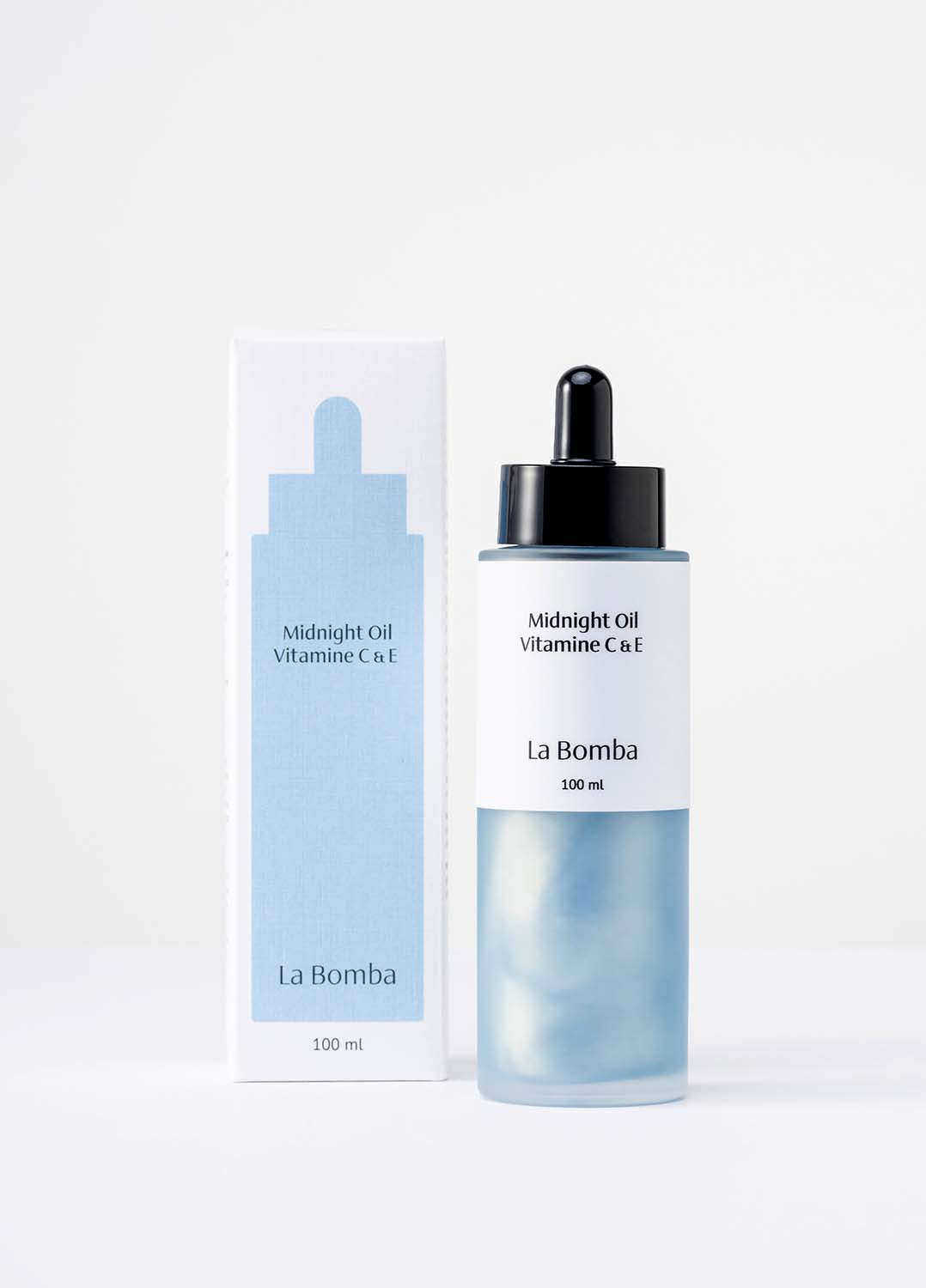 Rozświetlający olejek do ciała Midnight Oil La Bomba BÉBÉ Concept