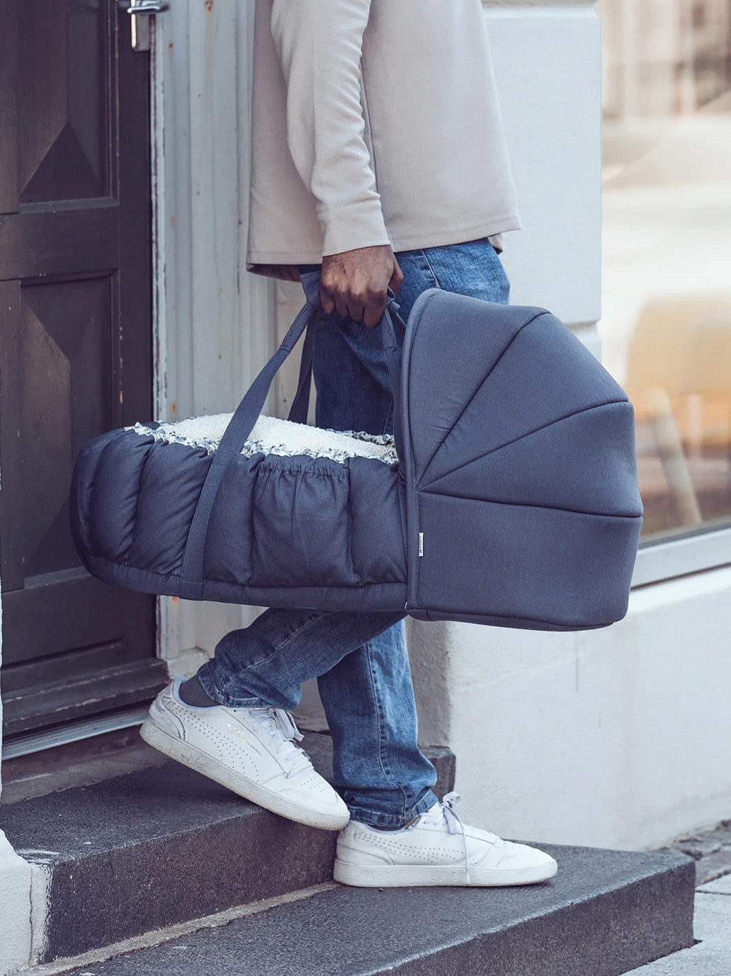Aw2527 3-in-1 Baby Nest Pod - Sebra - BEBE Concept BLUE OLIVE
