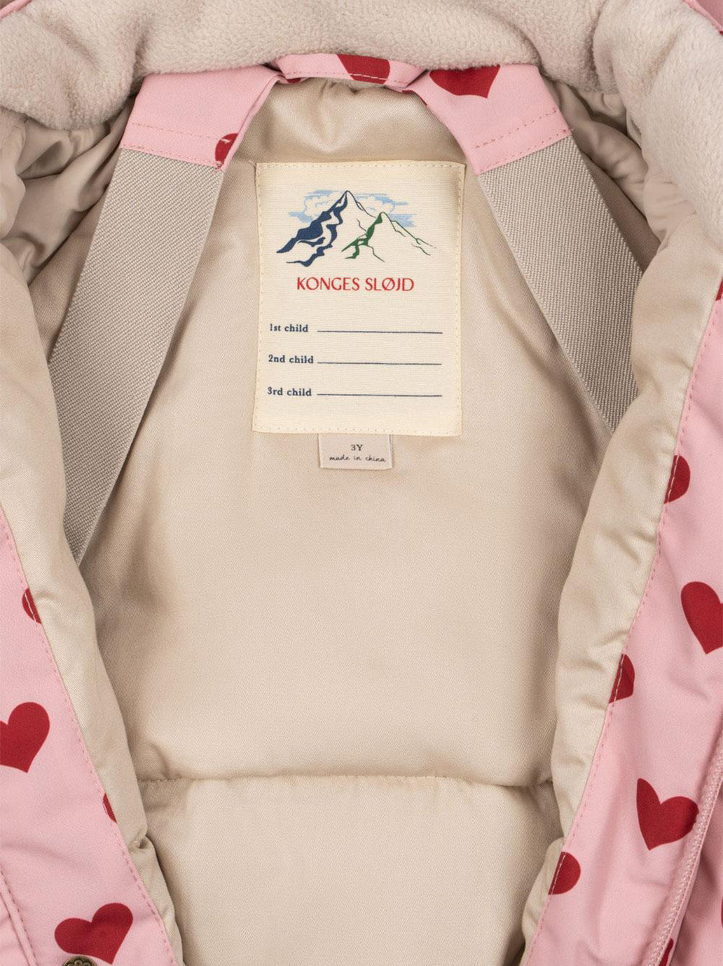 Zimowy kombinezon Nohr snowsuit print Konges Slojd BÉBÉ Concept 