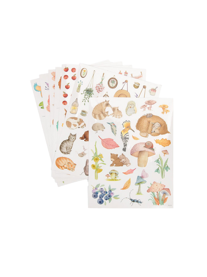 Kolorowanka z naklejkami Moulin Roty BÉBÉ Concept 