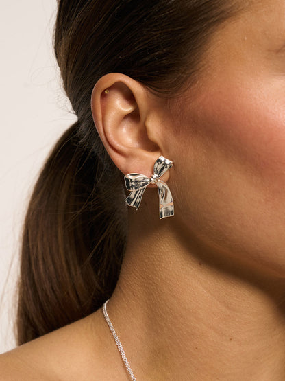 Kolczyk Big Bow Stud Anna + Nina BÉBÉ Concept 