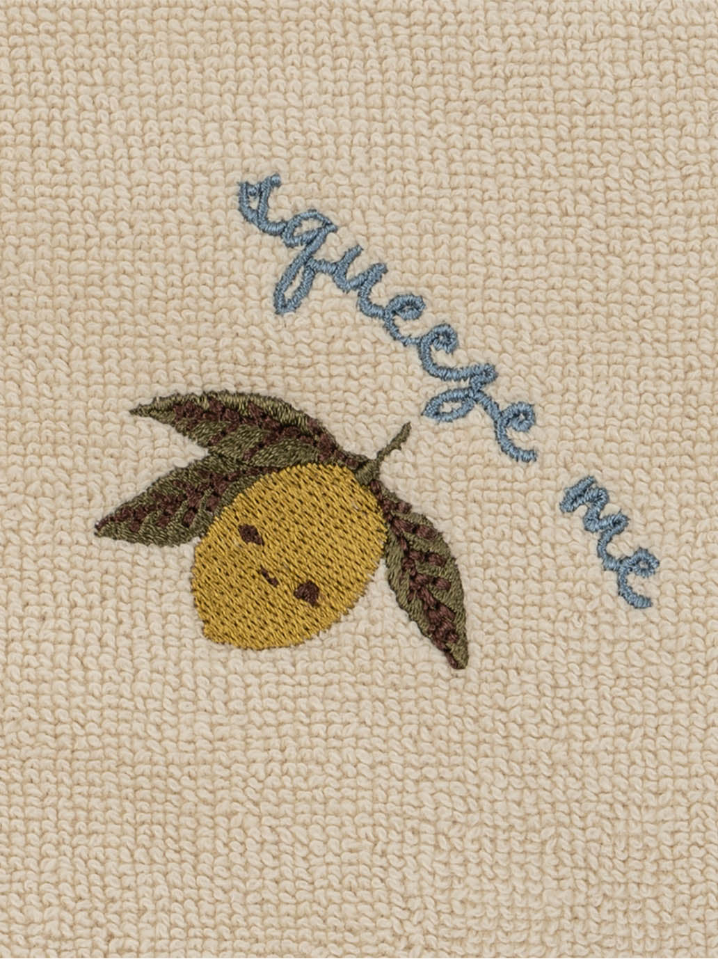 Ręcznik niemowlęcy z kapturkiem LEMON