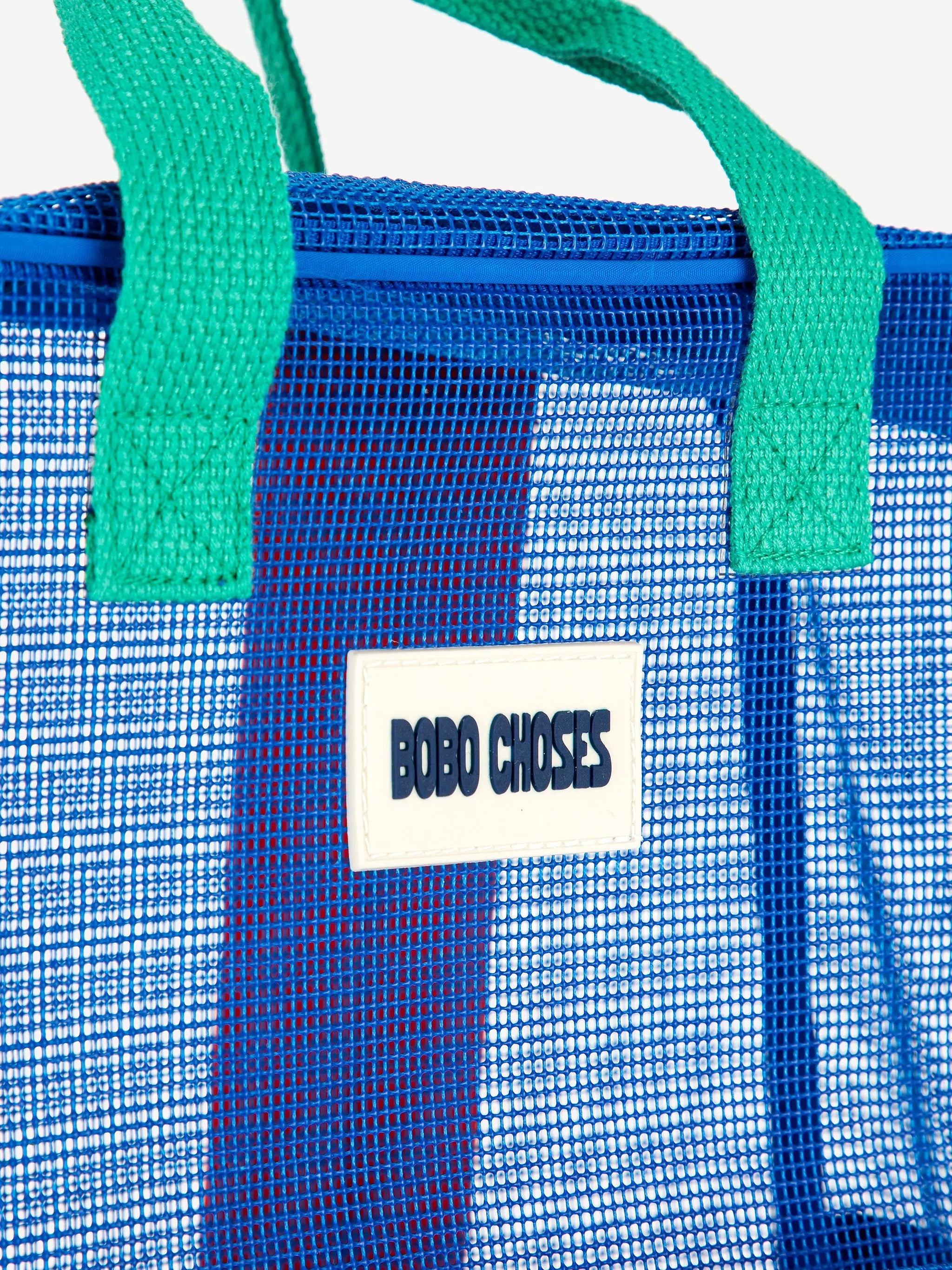 Color block mesh backpack Bobo Choses BÉBÉ Concept 
