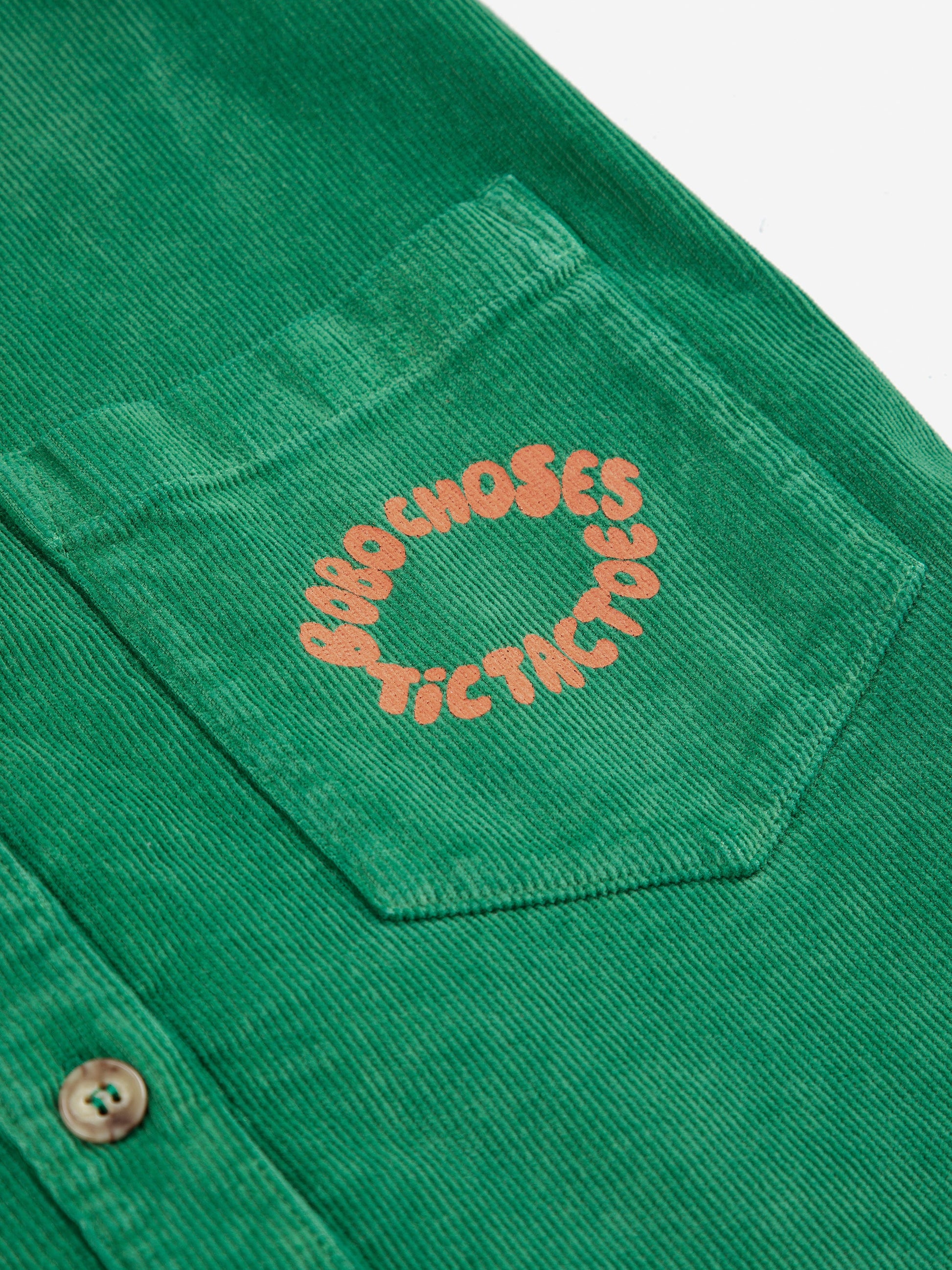 Tic Tac Toe corduroy shirt dress Kids Bobo Choses BÉBÉ Concept 