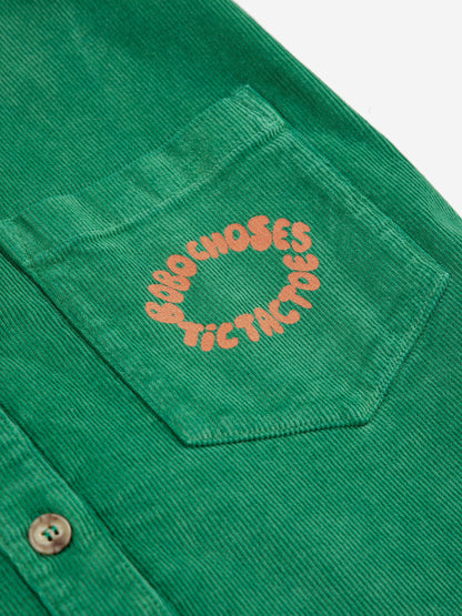 Tic Tac Toe corduroy shirt dress Kids Bobo Choses BÉBÉ Concept 