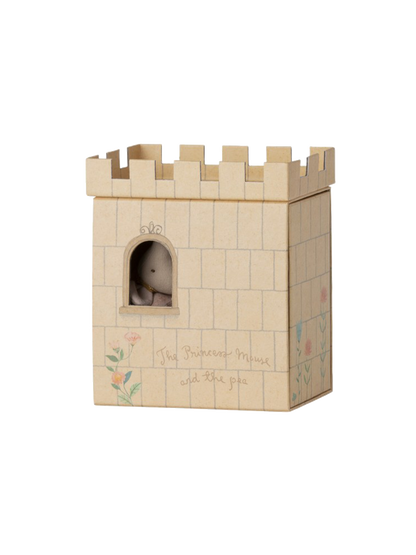 myszka królewna na ziarnku grochu Maileg BÉBÉ Concept