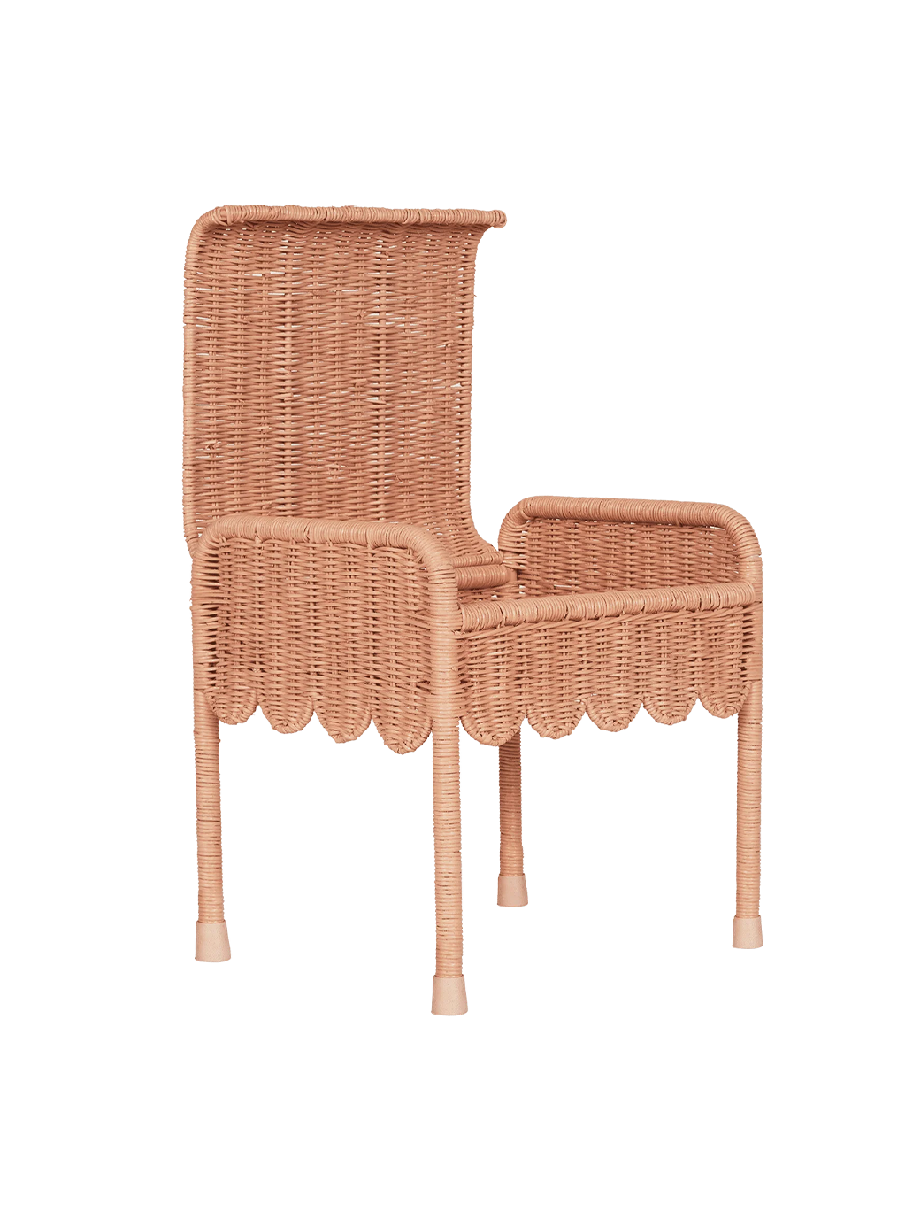 Rattanowy stołek ze schowkiem Petal Storie Stool Olli Ella BÉBÉ Concept 