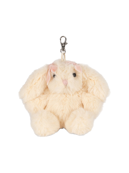 Breloczek Animal Bag Charm WHITE BUNNY