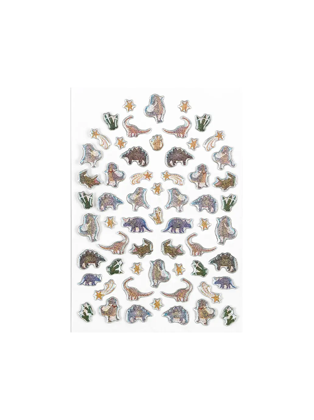 Zestaw naklejek Puffy Stickers Konges Slojd BEBE Concept 