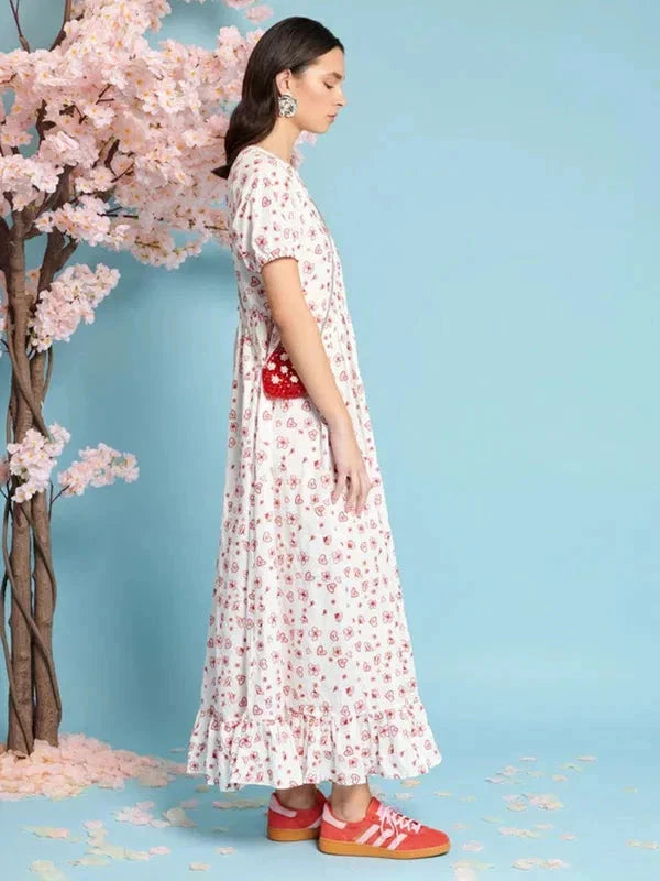 OUTLET Sukienka Midi Doodle Bloom S bébé concept BÉBÉ Concept 