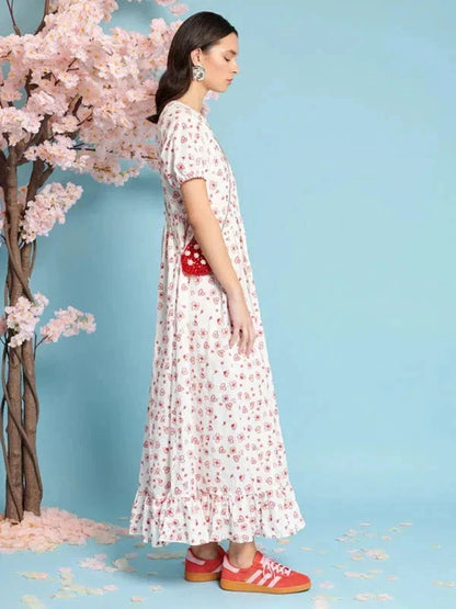 OUTLET Sukienka Midi Doodle Bloom S bébé concept BÉBÉ Concept 