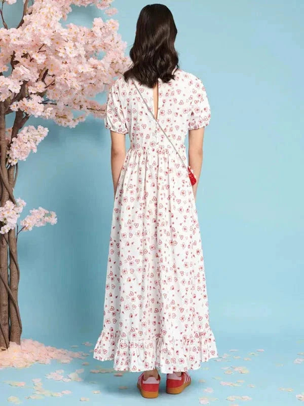 OUTLET Sukienka Midi Doodle Bloom S bébé concept BÉBÉ Concept 