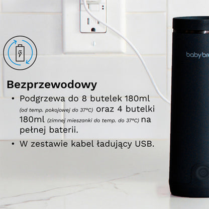 Superszybki przenośny podgrzewacz do mleka i wody