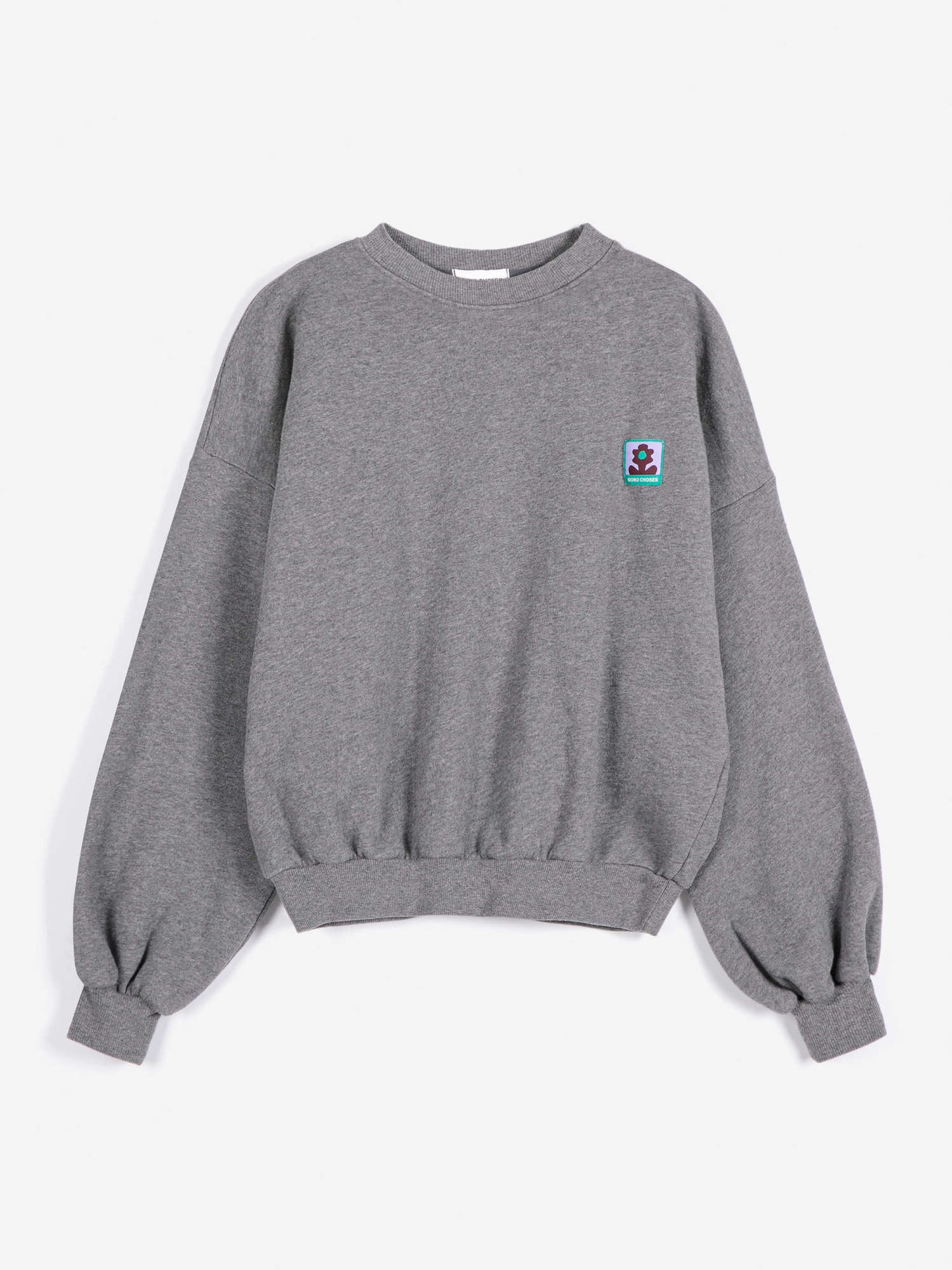 Lilac tag relaxed sweatshirt