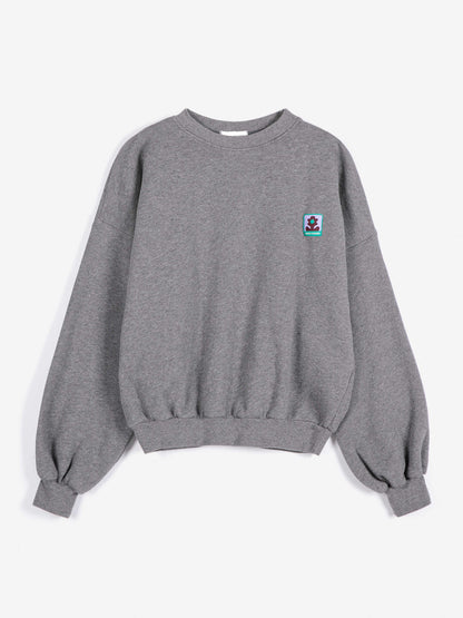 Lilac tag relaxed sweatshirt