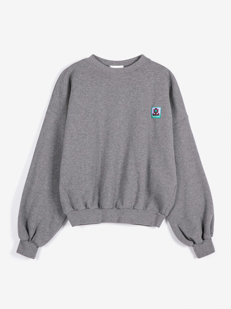 Lilac tag relaxed sweatshirt