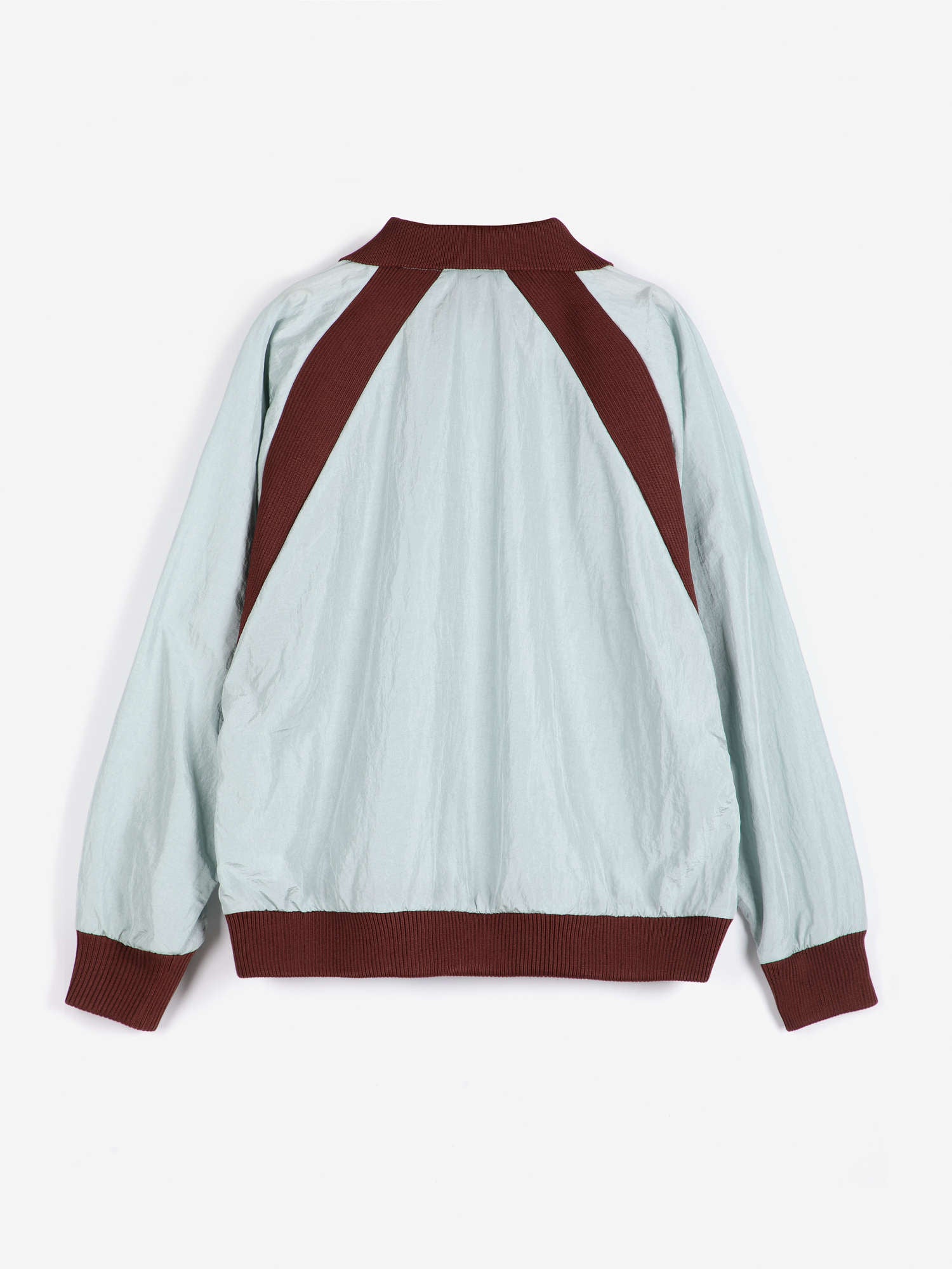 Shinny nylon sweatshirt