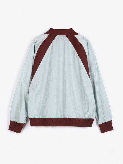 Shinny nylon sweatshirt