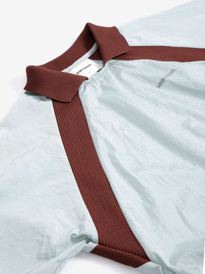 Shinny nylon sweatshirt