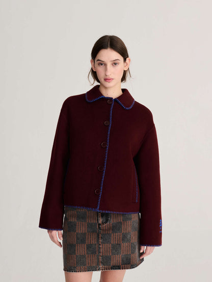 Hand made wool jacket