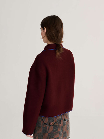 Hand made wool jacket
