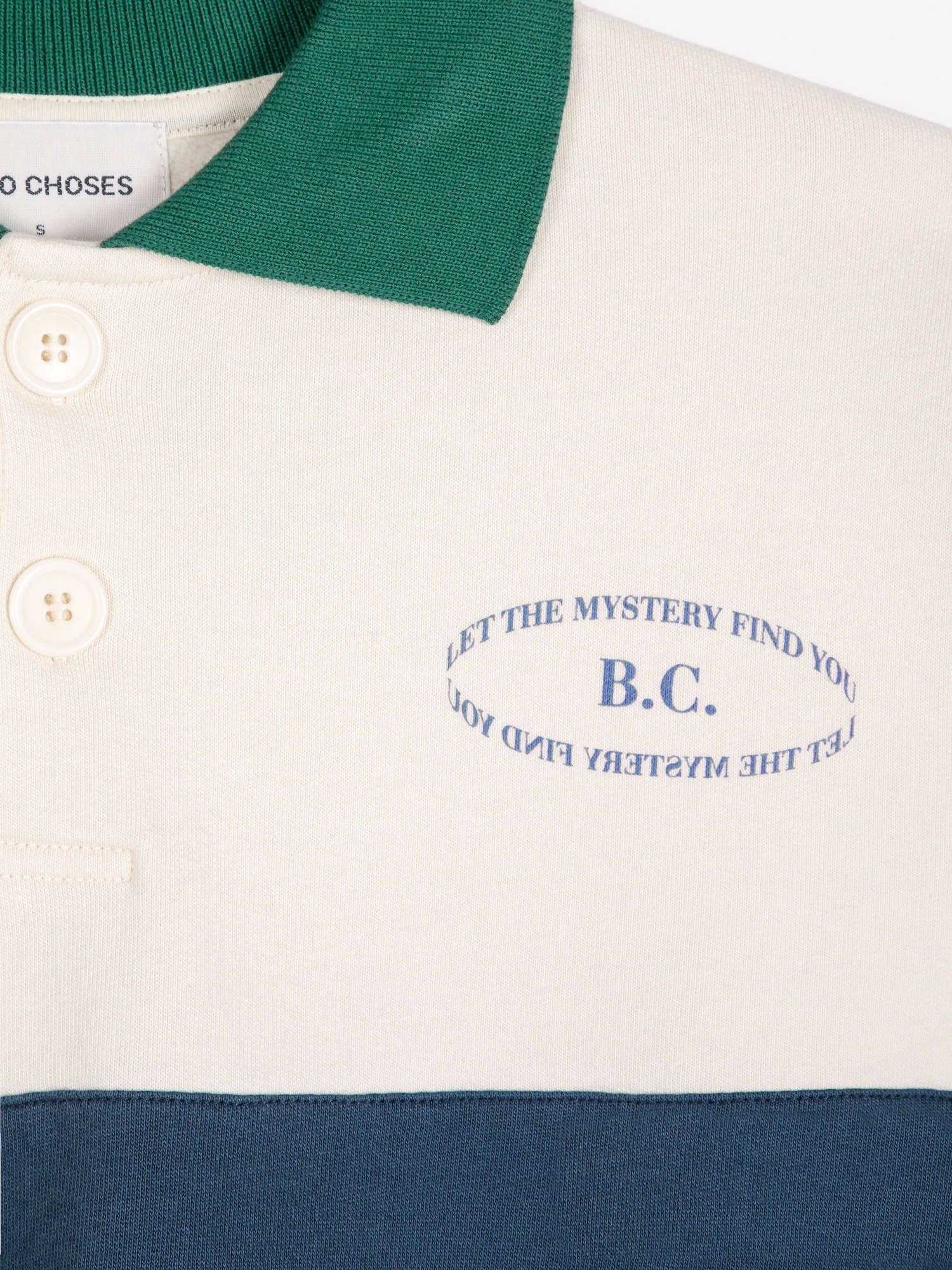 Mystery BC polo sweatshirt