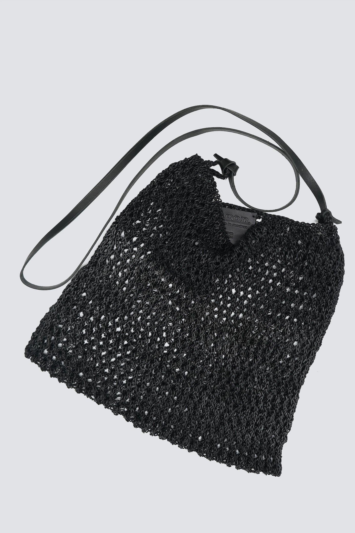 Skórzana pleciona torba Knit Hobo Dragon Diffusion BÉBÉ Concept 