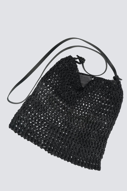 Skórzana pleciona torba Knit Hobo Dragon Diffusion BÉBÉ Concept 