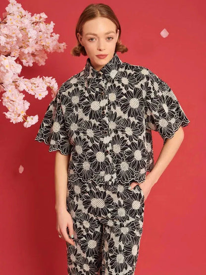 OUTLET Koszula Flower Haze Boxy L bébé concept BÉBÉ Concept 