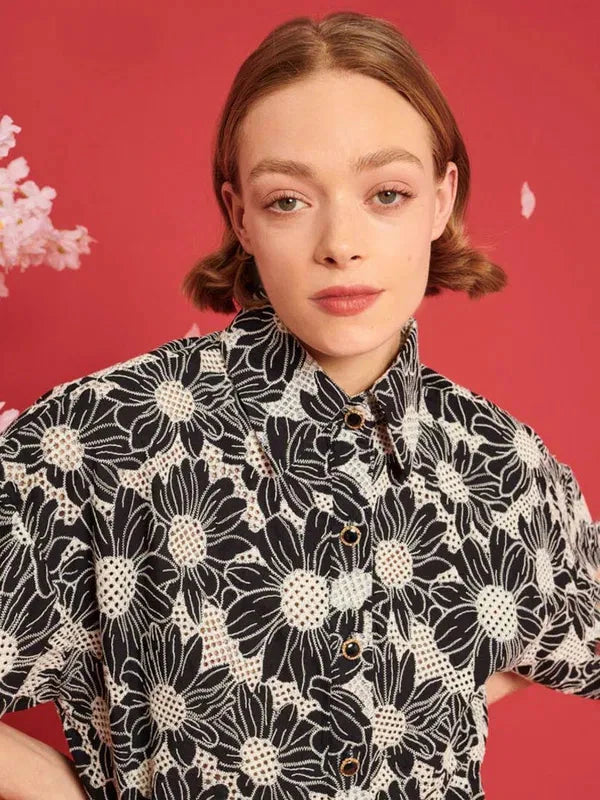 OUTLET Koszula Flower Haze Boxy L bébé concept BÉBÉ Concept 