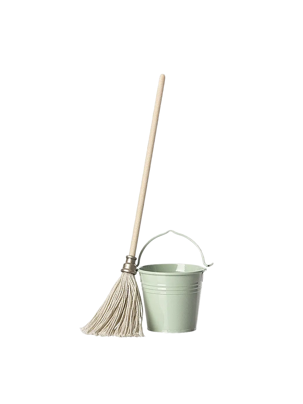 zestaw wiaderko z mopem dla myszek Maileg Maileg BEBE Concept 