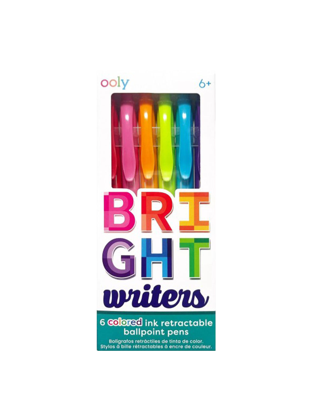 Długopisy Kolorowe Bright Writers Ooly BÉBÉ Concept 