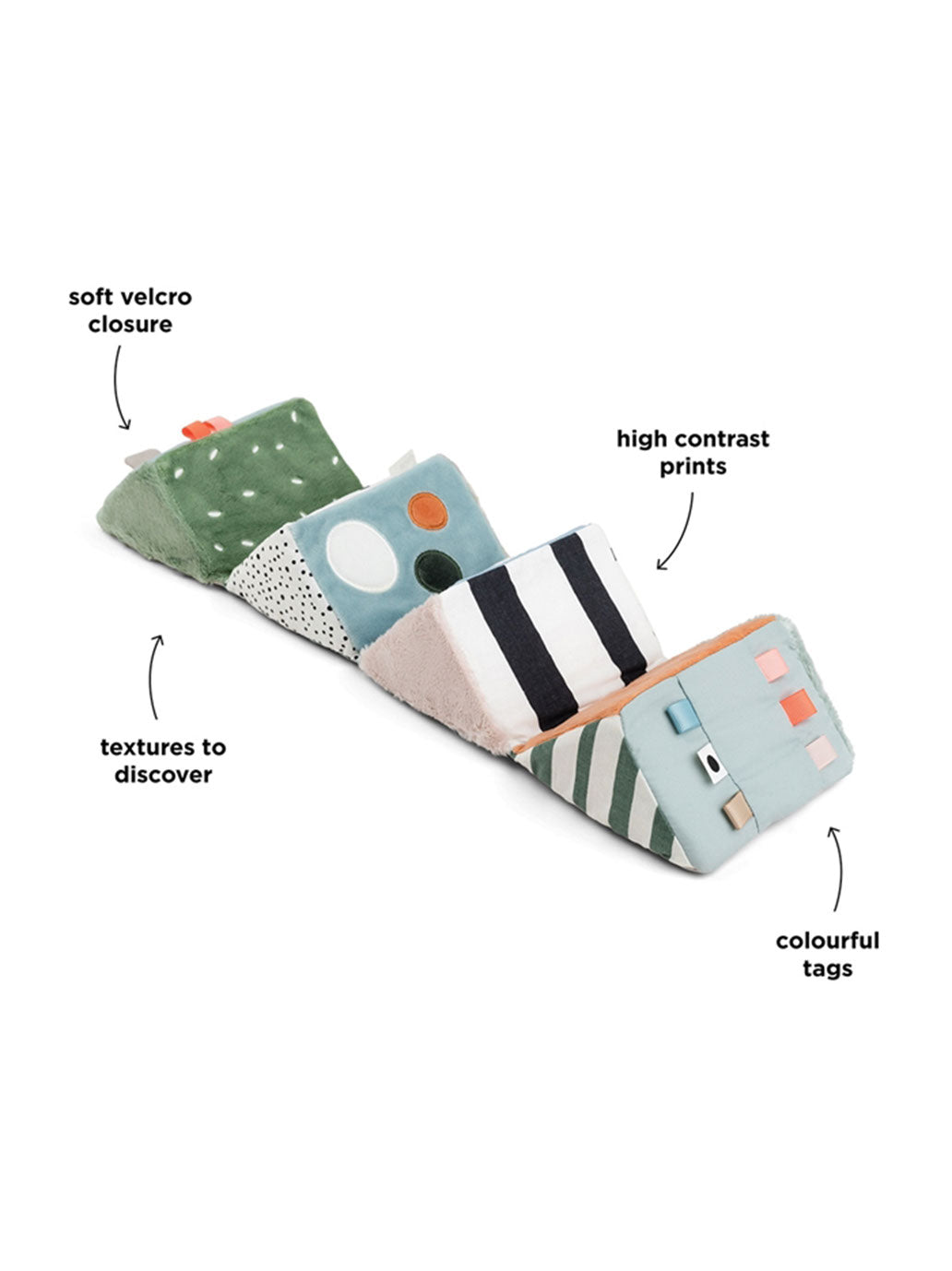 Rozkładana kostka sensoryczna Deer Friends Done by Deer BÉBÉ Concept 