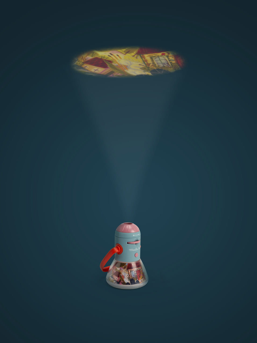 Lampka projektor Moulin Roty BÉBÉ Concept 