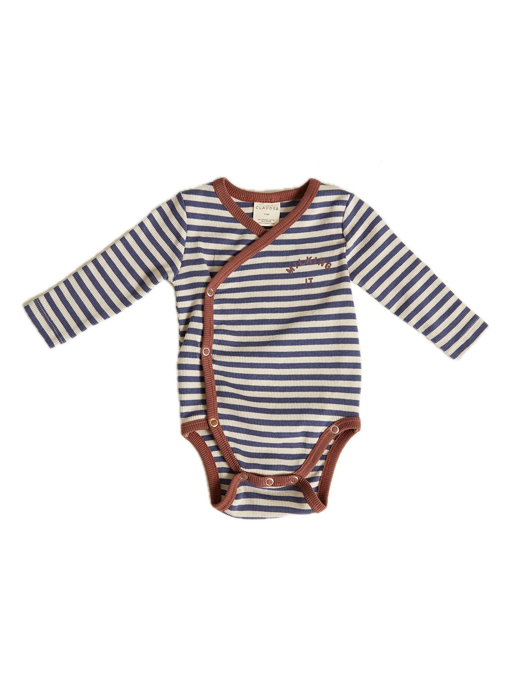 Niemowlęce body Trevi Ink Stripe Claude&Co BÉBÉ Concept 